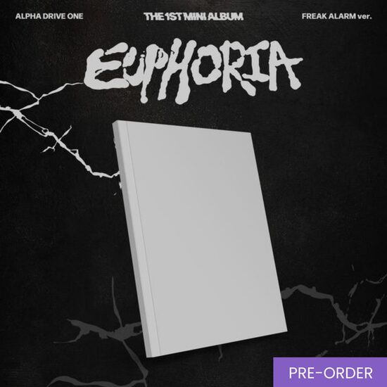 {PRE-ORDER} ALPHA DRIVE ONE - 1st Mini Album [EUPHORIA] (FREAK ALARM Ver.)
